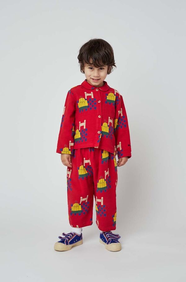 Bobo Choses Pižama za dojenčka Bobo Choses rdeča barva
