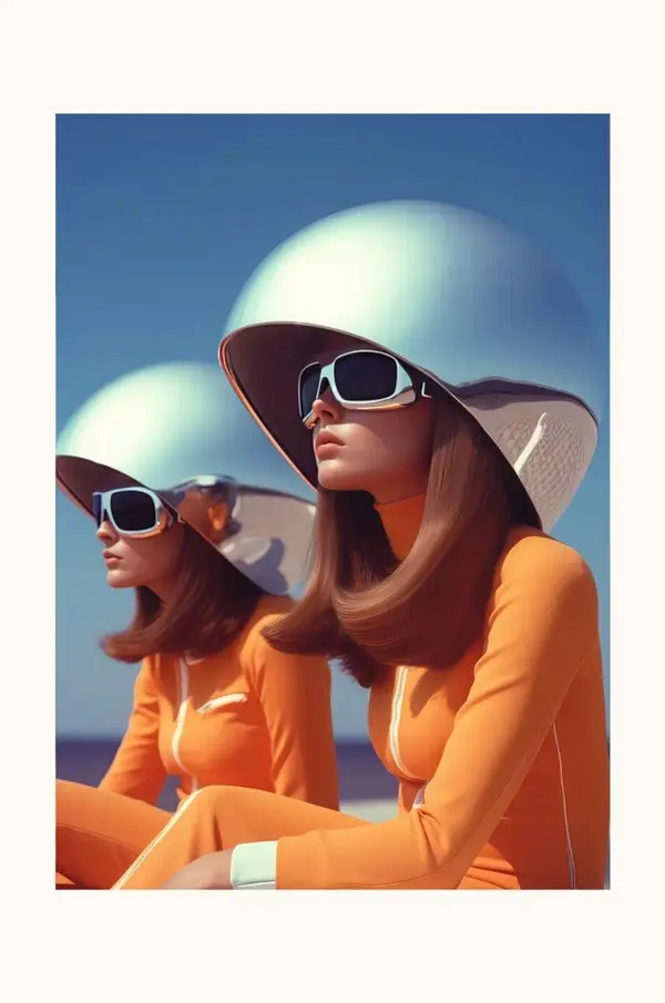 HARTMAN Plakat a.i. art HARTMAN Retro Future 05 27,94 x 35,56 cm