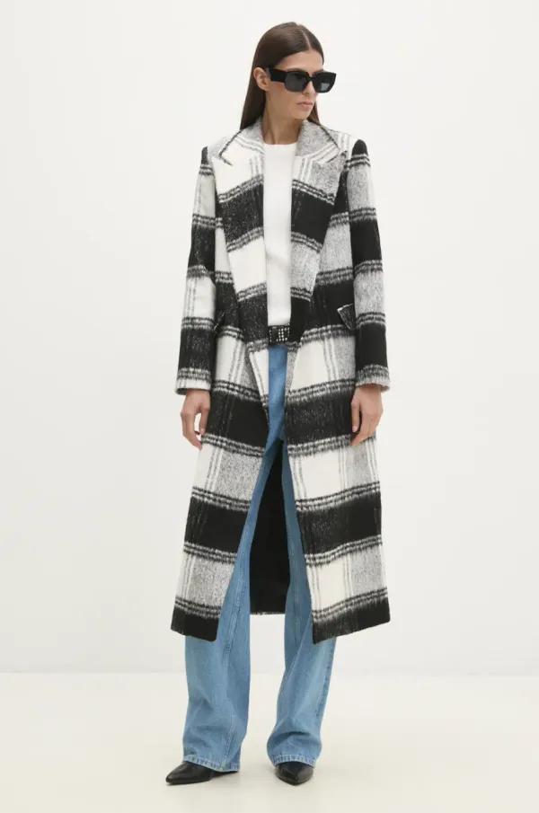 Answear Lab Plašč Answear Lab ženski, črna barva