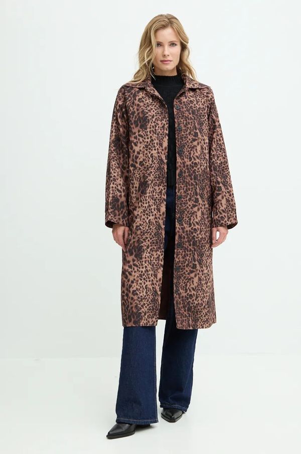 Answear Lab Plašč Answear Lab ženski, rjava barva