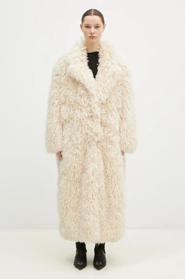 Fiorucci Plašč Fiorucci ženski, bež barva, U01FMOCO243FF02WH02