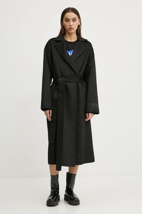 Hugo Plašč HUGO ženski, črna barva, 50533788