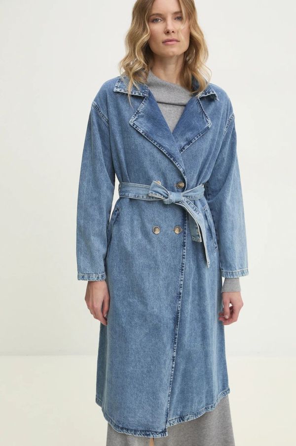 Answear Lab Plašč iz jeansa Answear Lab ženski