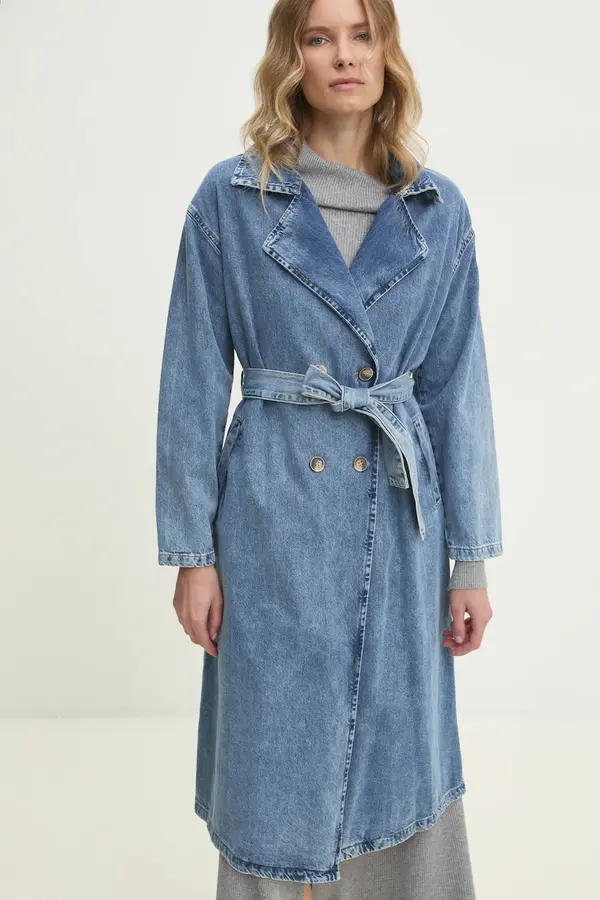 Answear.LAB Plašč iz jeansa Answear.LAB