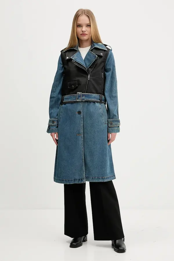 Desigual Plašč iz jeansa Desigual DENIMBIK