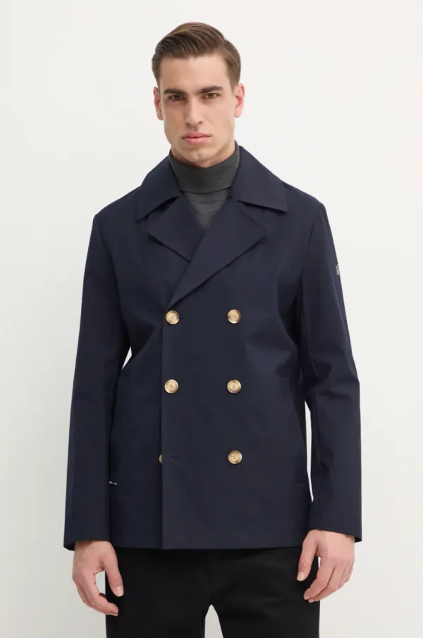 Liu Jo Plašč Liu Jo moški, mornarsko modra barva, QA5245 E1003