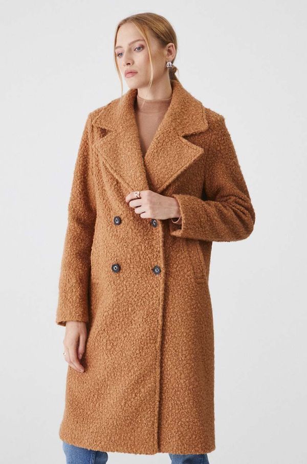 Medicine Plašč Medicine ženski, bež barva