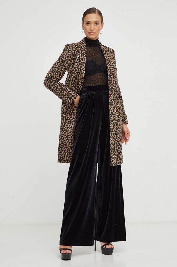 MICHAEL Michael Kors Plašč s primesjo volne MICHAEL Michael Kors rjava barva