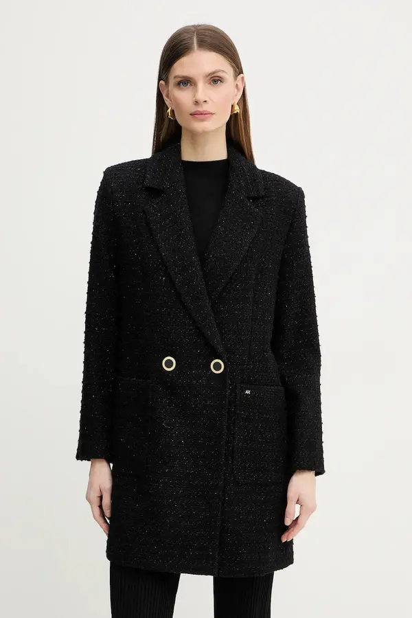 Armani Exchange Plašč z dodatkom volne Armani Exchange