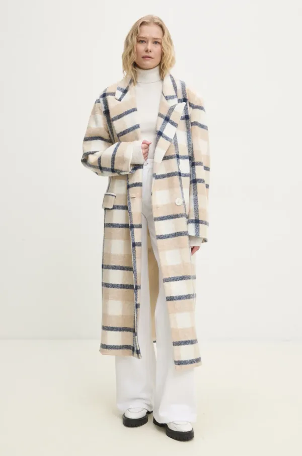 Answear Lab Plašč z volno Answear Lab ženski