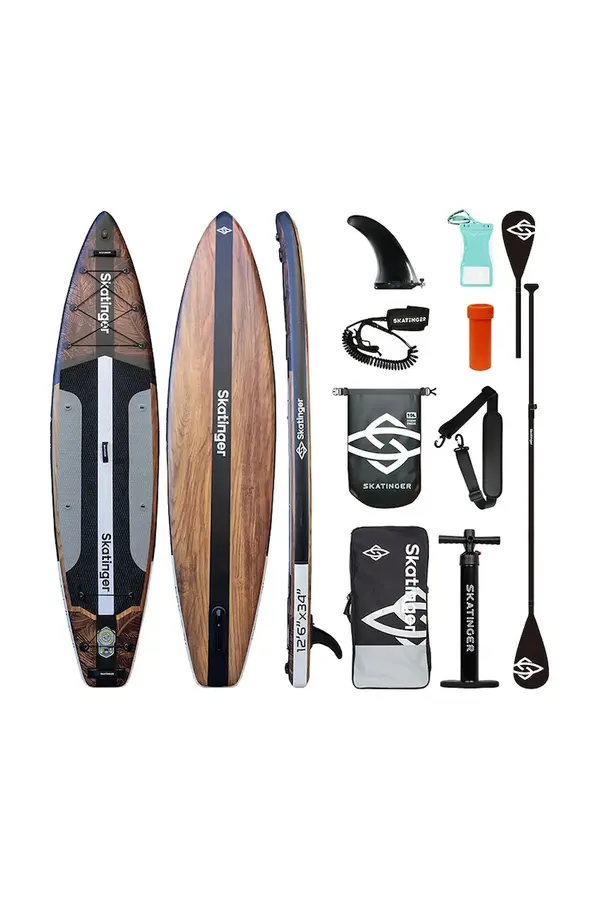 Skatinger Plavalna deska z dodatki Skatinger SUP SKATINGER 380 x 86 x 16 cm (12'6')