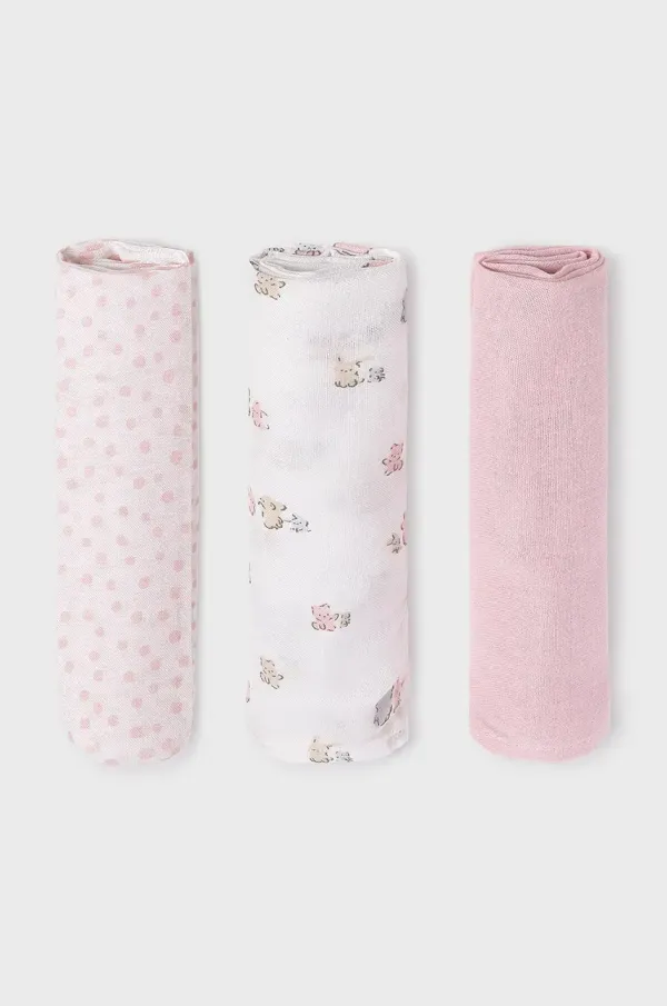 Mayoral Newborn Plenica za dojenčka Mayoral Newborn 3-pack 9872