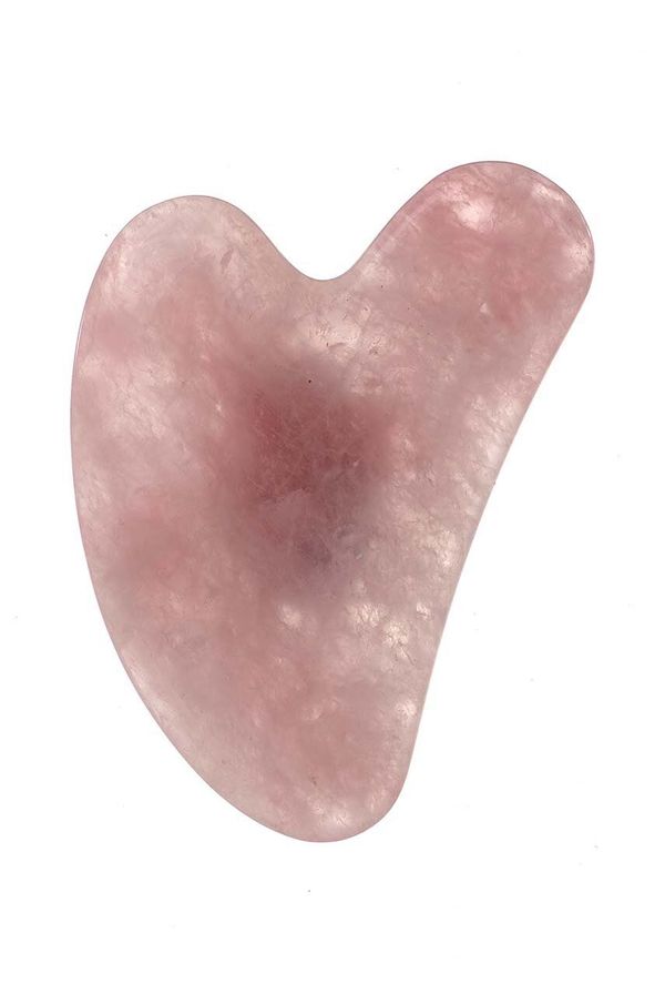 Danielle Beauty Ploščica za masažo obraza Danielle Beauty Gua Sha Rose Quartz