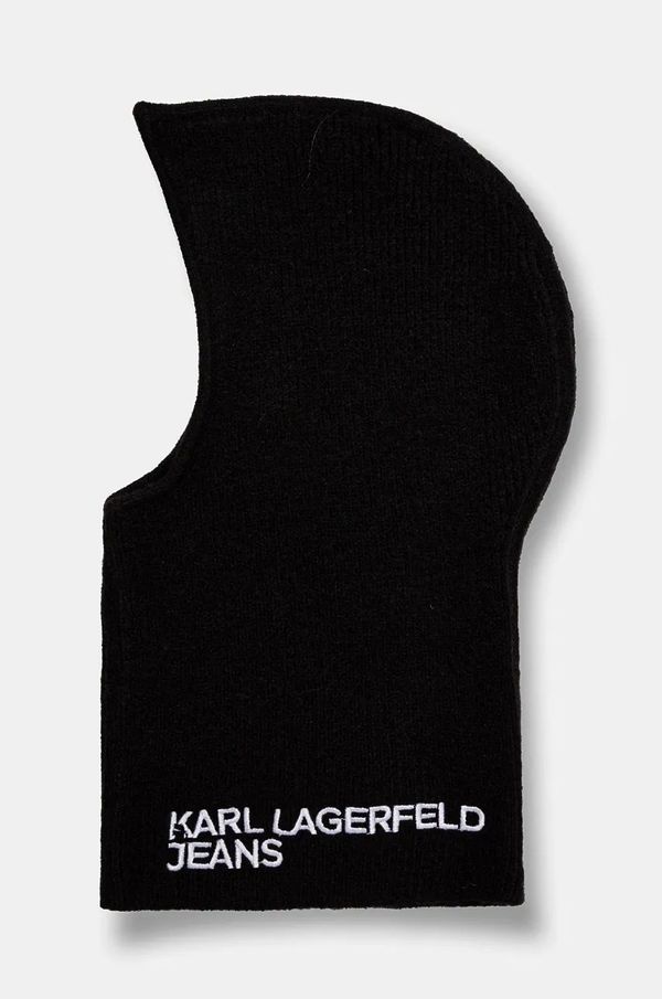 Karl Lagerfeld Jeans Podkapa Karl Lagerfeld Jeans črna barva, 246J3403