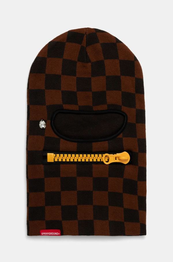 Sprayground Podkapa Sprayground rjava barva, 910HW385NSZ