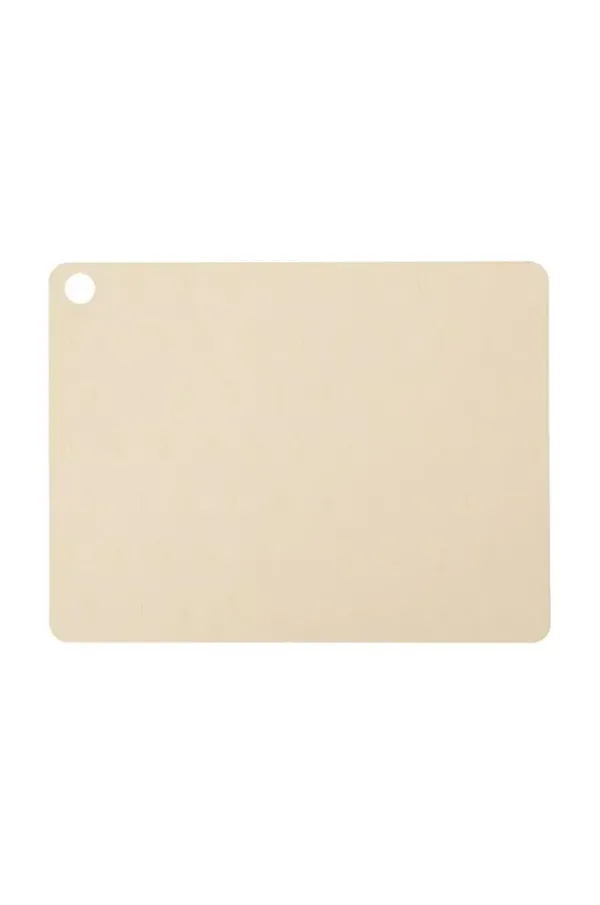 OYOY Podloga za krožnik OYOY Dotto 2-pack bež barva