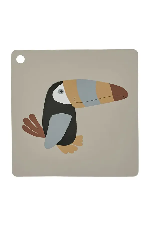 OYOY Podloga za krožnik OYOY Toucan