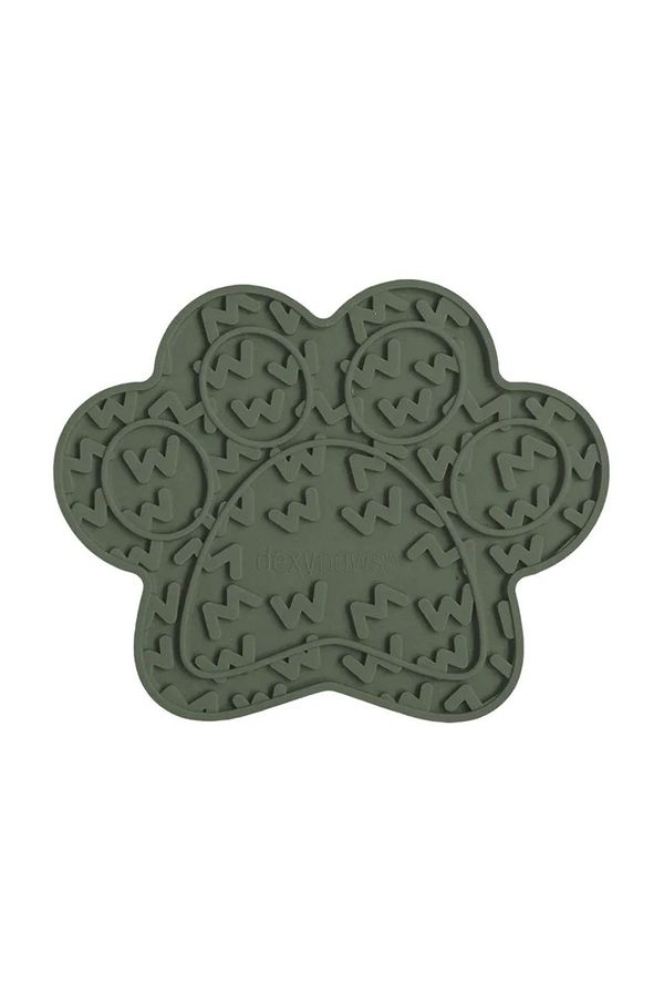 Dexypaws Podloga za lizanje za hišnega ljubljenčka Dexypaws Paw Green Lick Mat