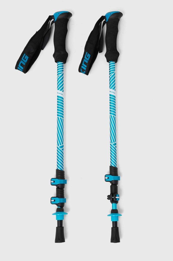 Viking Pohodniške palice Viking Shiva turkizna barva