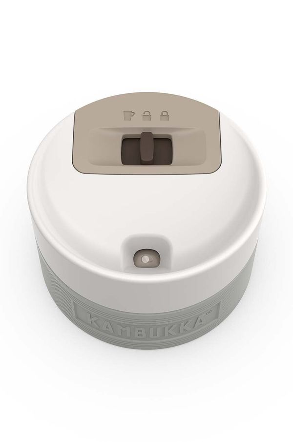 Kambukka Pokrovček za termo steklenico Kambukka 3in1 Lid Etna Caffee Brown bež barva, L01029