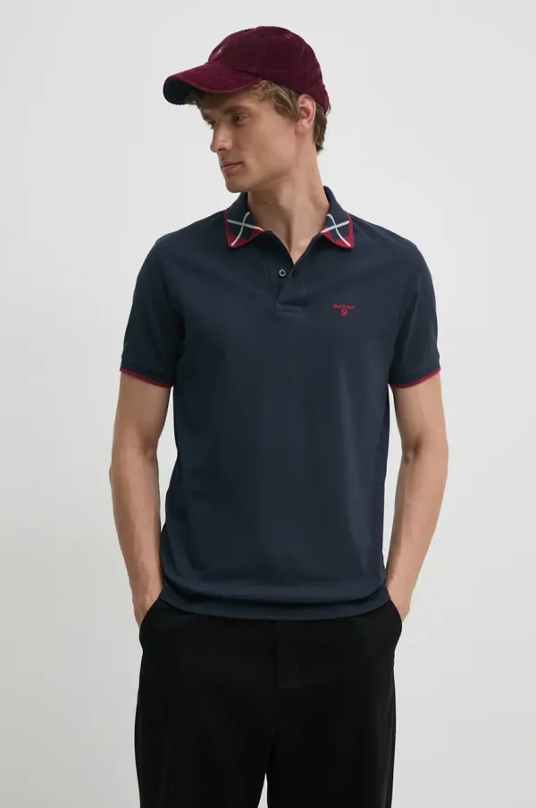 Barbour Polo Barbour moški, mornarsko modra barva, MML1416