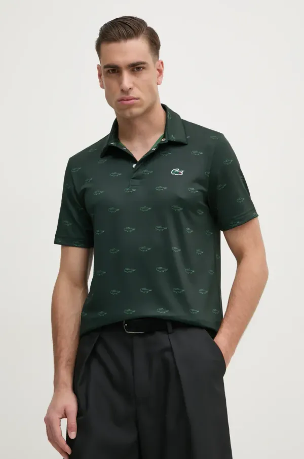 Lacoste Polo Lacoste moški, zelena barva