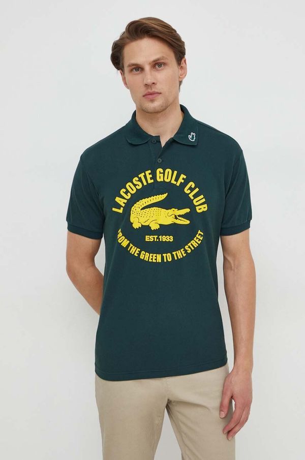 Lacoste Polo Lacoste moški, zelena barva