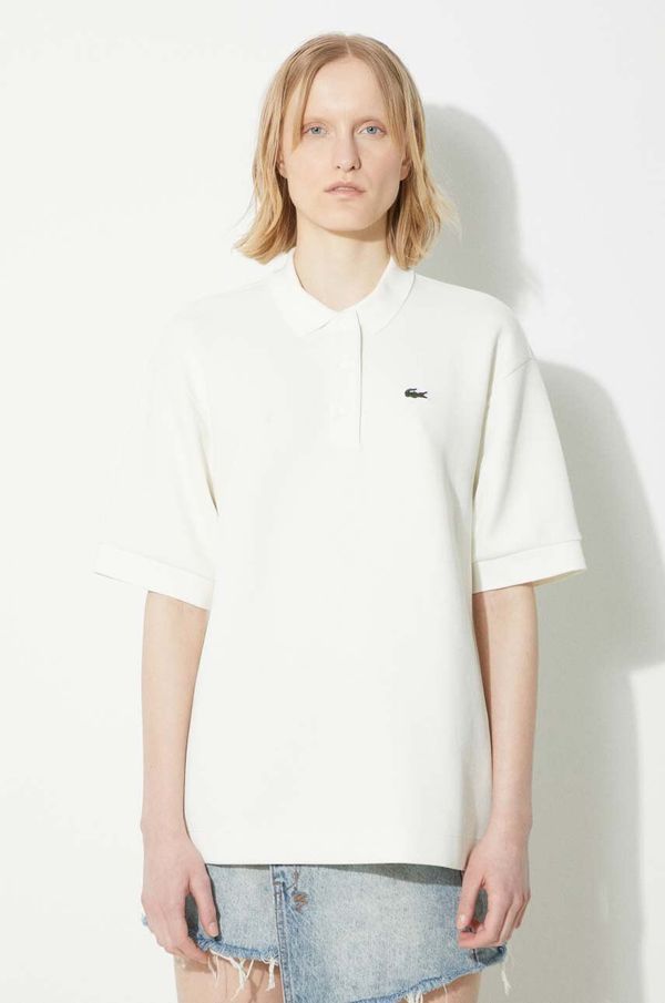 Lacoste Polo Lacoste ženski, bela barva, PF1660