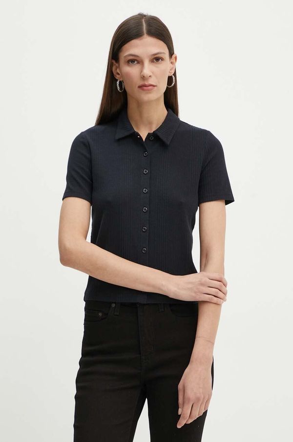 Levi's Polo Levi's ženski, črna barva, A9342