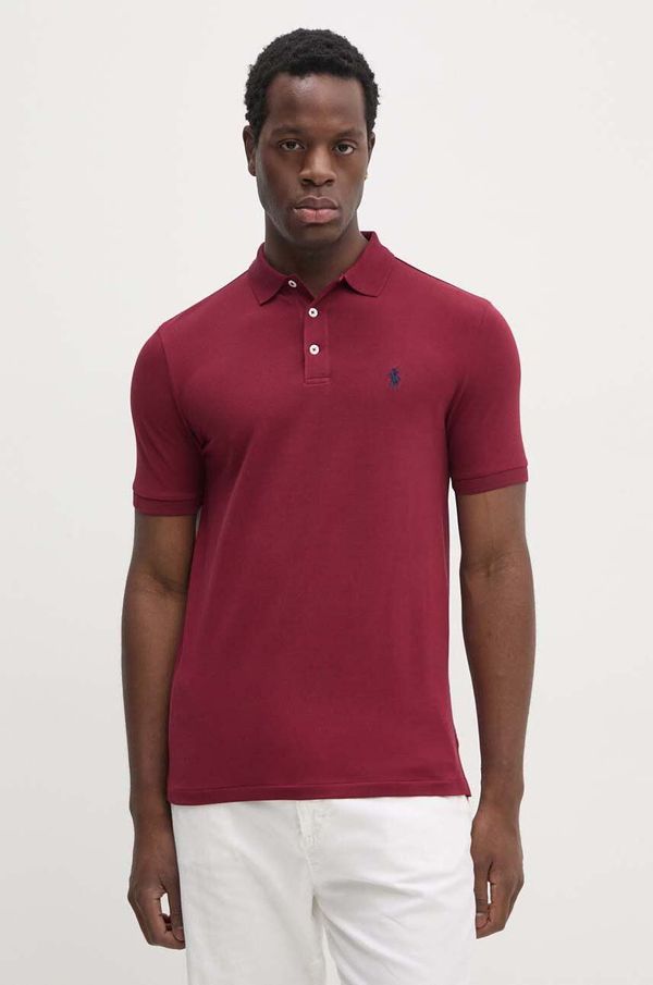 Polo Ralph Lauren Polo Polo Ralph Lauren moški, bordo barva, 710941439