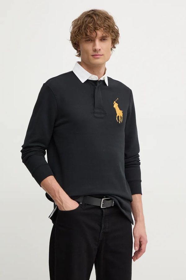 Polo Ralph Lauren Polo Polo Ralph Lauren moški, črna barva, 710952240