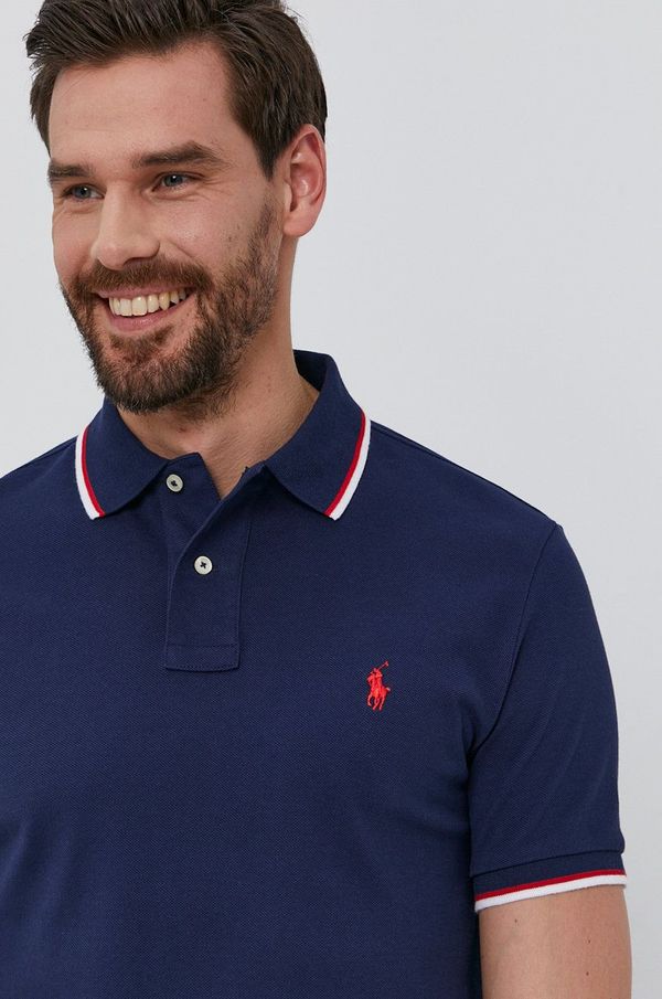 Polo Ralph Lauren Polo Polo Ralph Lauren moški, mornarsko modra barva