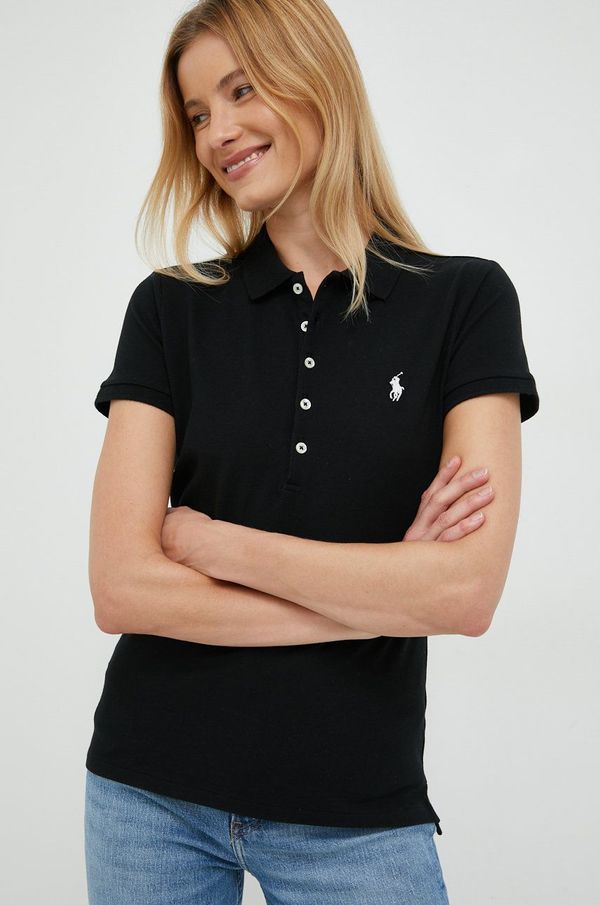 Polo Ralph Lauren Polo Polo Ralph Lauren ženski, črna barva