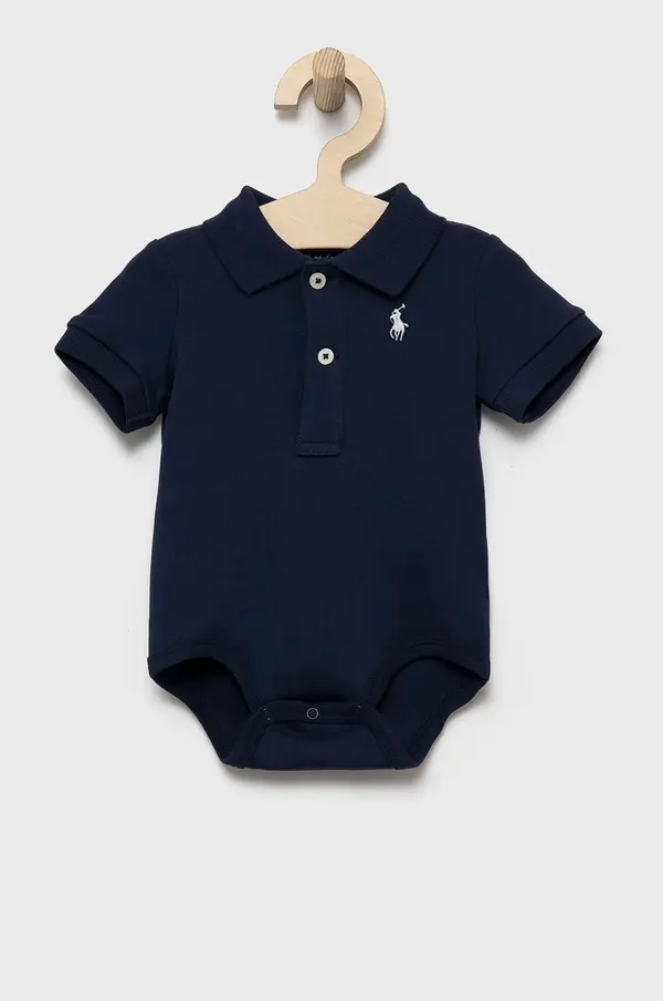 Polo Ralph Lauren Polo Ralph Lauren Bombažen body za dojenčka Polo Ralph Lauren