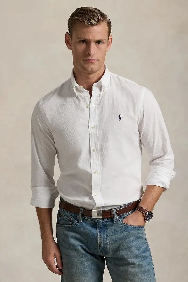 Polo Ralph Lauren Polo Ralph Lauren Bombažna srajca Polo Ralph Lauren