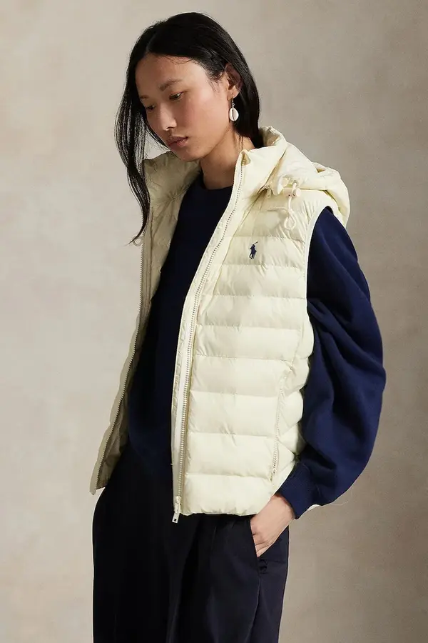 Polo Ralph Lauren Polo Ralph Lauren brezrokavnik s kapuco ženski