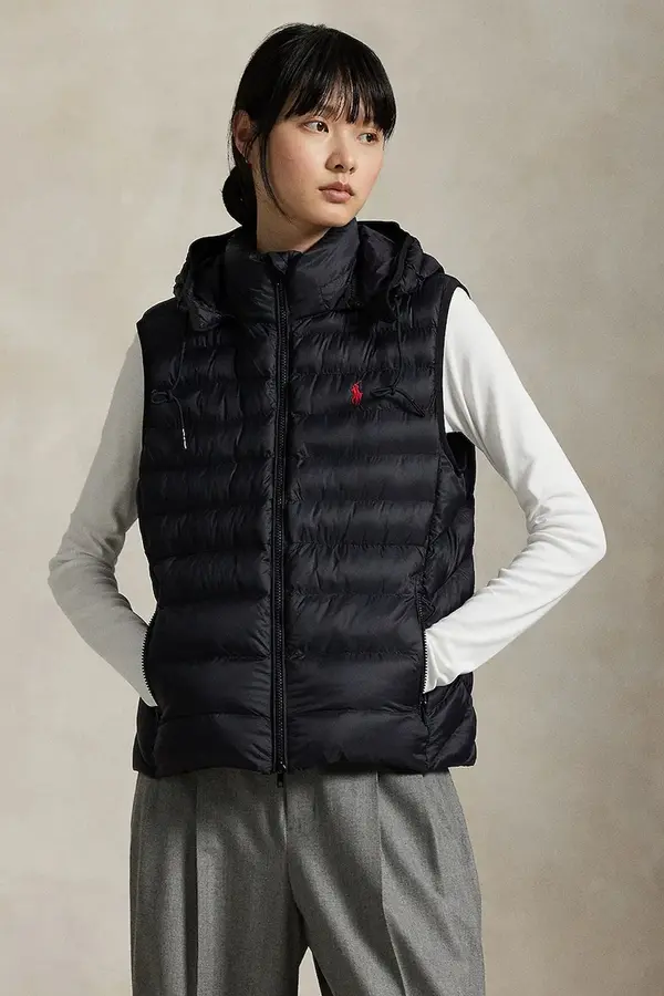 Polo Ralph Lauren Polo Ralph Lauren brezrokavnik s kapuco ženski