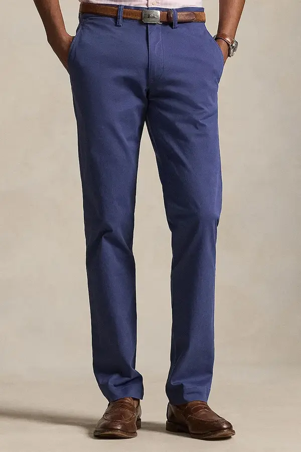 Polo Ralph Lauren Polo Ralph Lauren chino hlače moške z bombažem