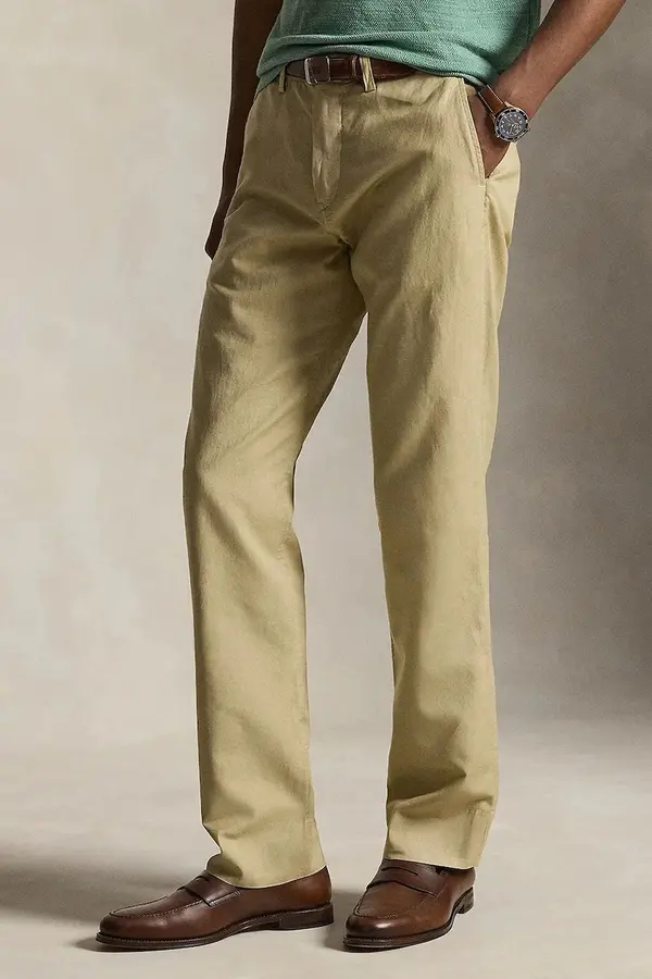 Polo Ralph Lauren Polo Ralph Lauren hlače moške lanene