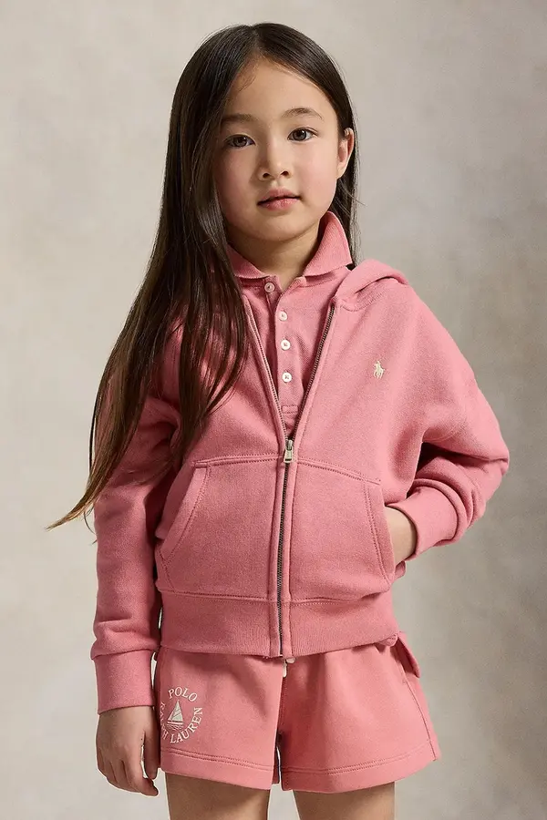 Polo Ralph Lauren Polo Ralph Lauren jopica s kapuco otroška bombažna