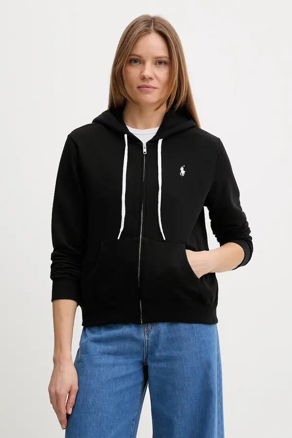 Polo Ralph Lauren Polo Ralph Lauren jopica s kapuco ženska bombažna
