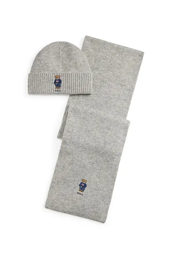 Polo Ralph Lauren Polo Ralph Lauren Kapa in šal z dodatkom volne Polo Ralph Lauren
