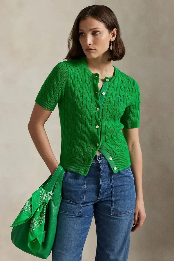 Polo Ralph Lauren Polo Ralph Lauren kardigan ženski bombažen