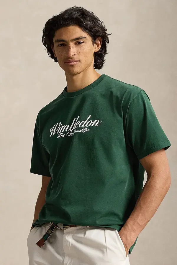 Polo Ralph Lauren Polo Ralph Lauren kratka majica moška bombažna Wimbledon