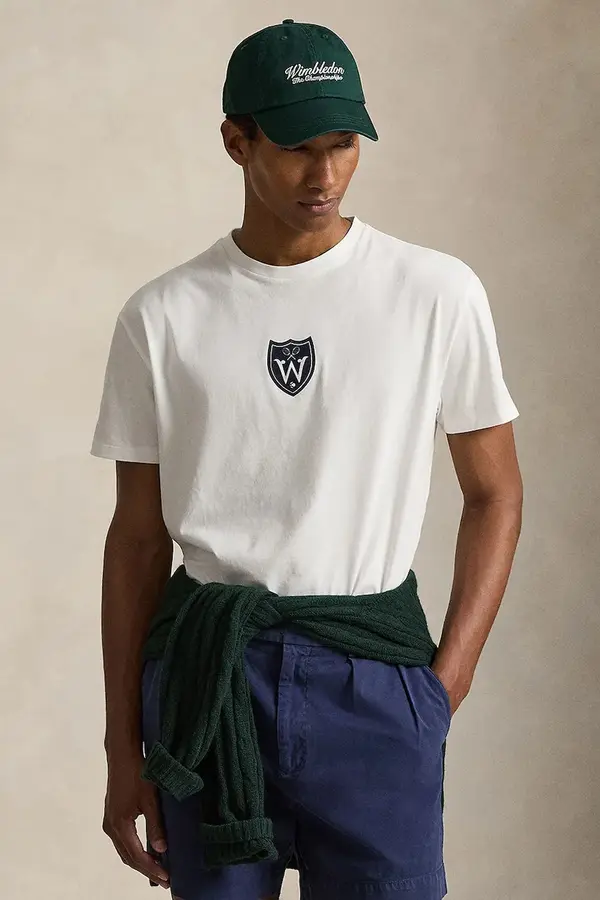 Polo Ralph Lauren Polo Ralph Lauren kratka majica moška bombažna Wimbledon