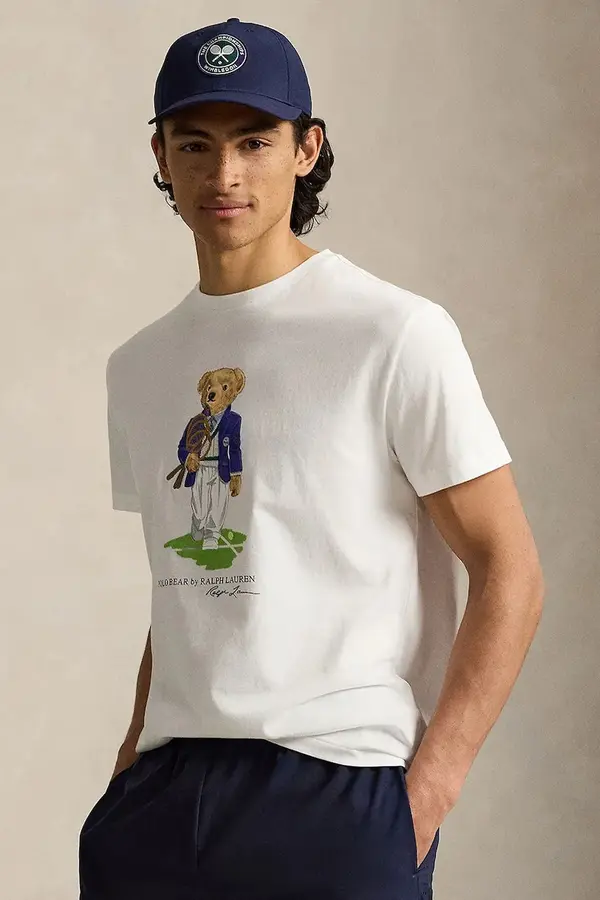Polo Ralph Lauren Polo Ralph Lauren kratka majica moška bombažna Wimbledon