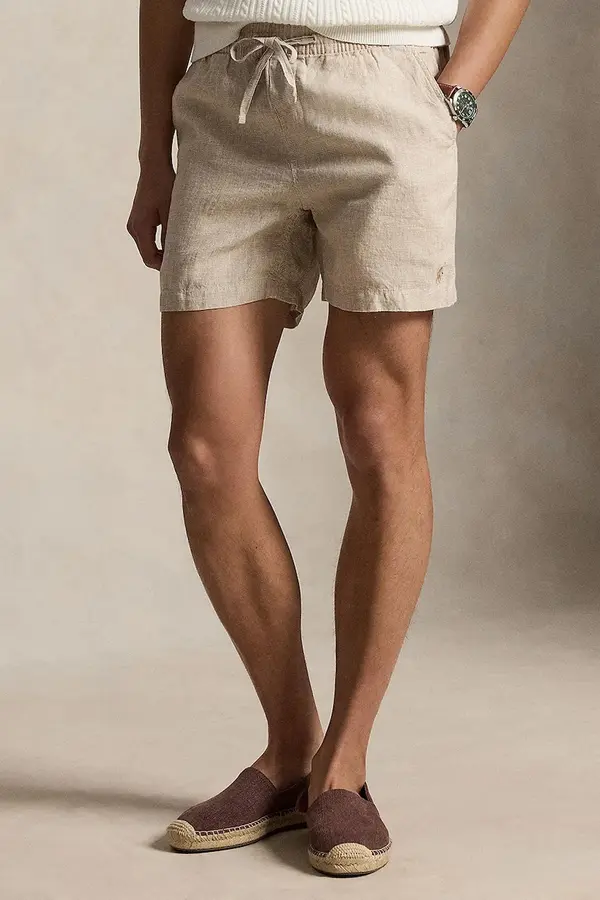Polo Ralph Lauren Polo Ralph Lauren kratke hlače moške lanene