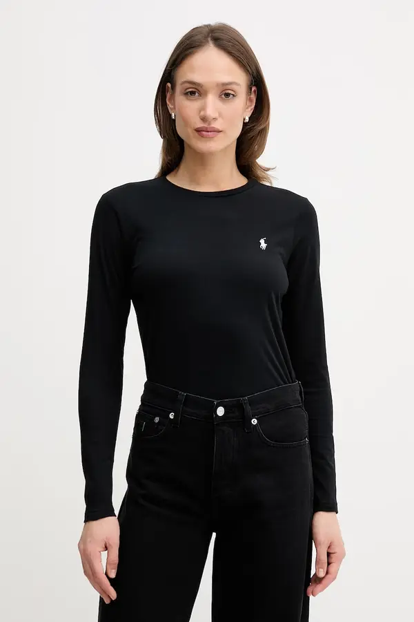 Polo Ralph Lauren Polo Ralph Lauren majica z dolgimi rokavi ženska bombažna