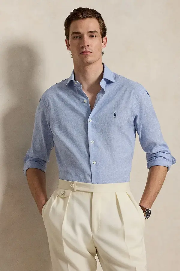 Polo Ralph Lauren Polo Ralph Lauren moška lanena srajca