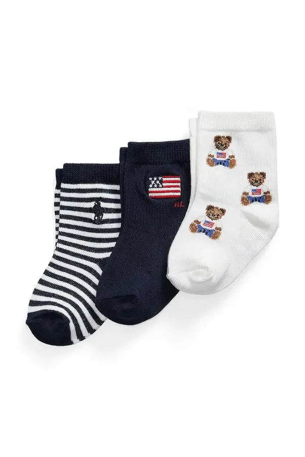 Polo Ralph Lauren Polo Ralph Lauren nogavice otroške paket 3 kosov